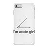 im acute girl iPhone 7 Case