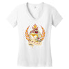 rebel for life Women's V-Neck T-Shirt