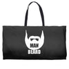 man beard funny mens Weekender Totes
