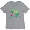 weed plant funny tee shirt 420 cannabis pot marijuana stoner gag addic V-Neck Tee