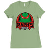 raphs fight club Ladies Fitted T-Shirt