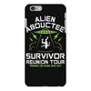 alien abductee survivor tour ufo nerd geek comic funny iPhone 6 Plus/6S Plus Case