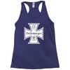 vw volkswagen iron cross Racerback Tank