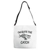 father's day fishing Adjustable Strap Totes