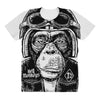 monkey in the motorcycle All Over Women's T-shirt