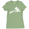 jdm panda Ladies Fitted T-Shirt
