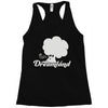 dreamland logo Racerback Tank