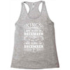 Real Kings Are Born On December 7 Racerback Tank