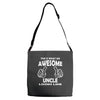 Awesome Uncle Looks Like Adjustable Strap Totes