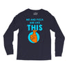 me and pizza are like this Long Sleeve Shirts