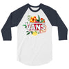 Vans Floral 3/4 Sleeve Shirt