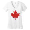 canada international baseball Women's V-Neck T-Shirt