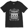 vintage made in 1999 perfectly aged a living legend V-Neck Tee