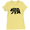baby bear Ladies Fitted T-Shirt