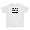 im with stupid t shirt t shirt funny t shirt cool tshirt funny shirt t Youth Tee