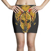 skull spartan Mini Skirts
