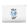 peanut butter and jelly   bff Accessory Pouches