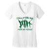 I Have a Little Help From My Friends Women's V-Neck T-Shirt