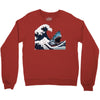Great White Wave Shark Crewneck Sweatshirt