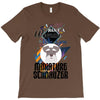 who loves miniatur schnauzer T-Shirt