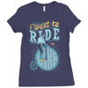i want to ride my bike Ladies Fitted T-Shirt