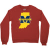indiana for michigan Crewneck Sweatshirt