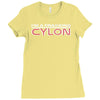 i'm a frakking cylon Ladies Fitted T-Shirt