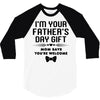 fathers day gift 3/4 Sleeve Shirt
