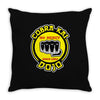 strike first, strike hard, no mercy Throw Pillow