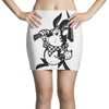 black rabbit Mini Skirts