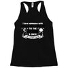 I Love Someone with Carcionid Cancer to The Moon and Back to Infinity Racerback Tank