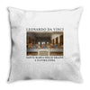 Leonardo Da Vinci L Ultima Cena Throw Pillow