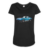 1965 corvette sting ray classic car, ideal birthday gift or pres Maternity Scoop Neck T-shirt
