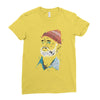 zissou of fish Ladies Fitted T-Shirt