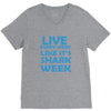 shark week live every week V-Neck Tee