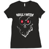 ghose face halloween Ladies Fitted T-Shirt
