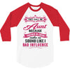 They Call Me Aunt Partner in Crime 3/4 Sleeve Shirt