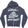 motorboatin pontoon Zipper Hoodie