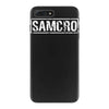 samcro funny retro biker gang sons fancy dress anarchy vintage iPhone 7 Plus Case
