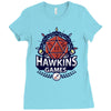 hawkins games Ladies Fitted T-Shirt