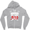 sparta fight  film Zipper Hoodie