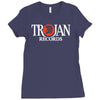trojan records label Ladies Fitted T-Shirt