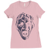 weeping angel Ladies Fitted T-Shirt