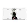 business man License Plate