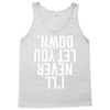 i'll never let you down Tank Top