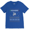 aquarius christmas ugly sweater V-Neck Tee