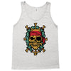 pirate bones skull Tank Top