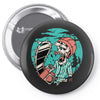 skullchain saw Pin-back button