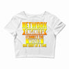 network engineer i connect the Crop Top