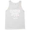 if you can read this put me back on my horse Tank Top